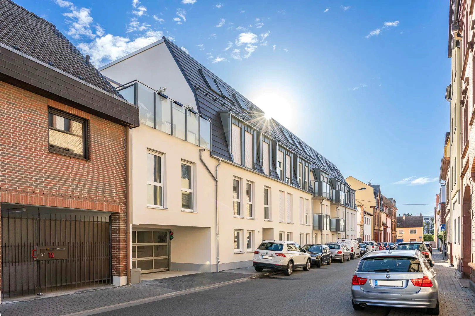 Wohnprojekt Frankfurt-Nied - Außenansicht