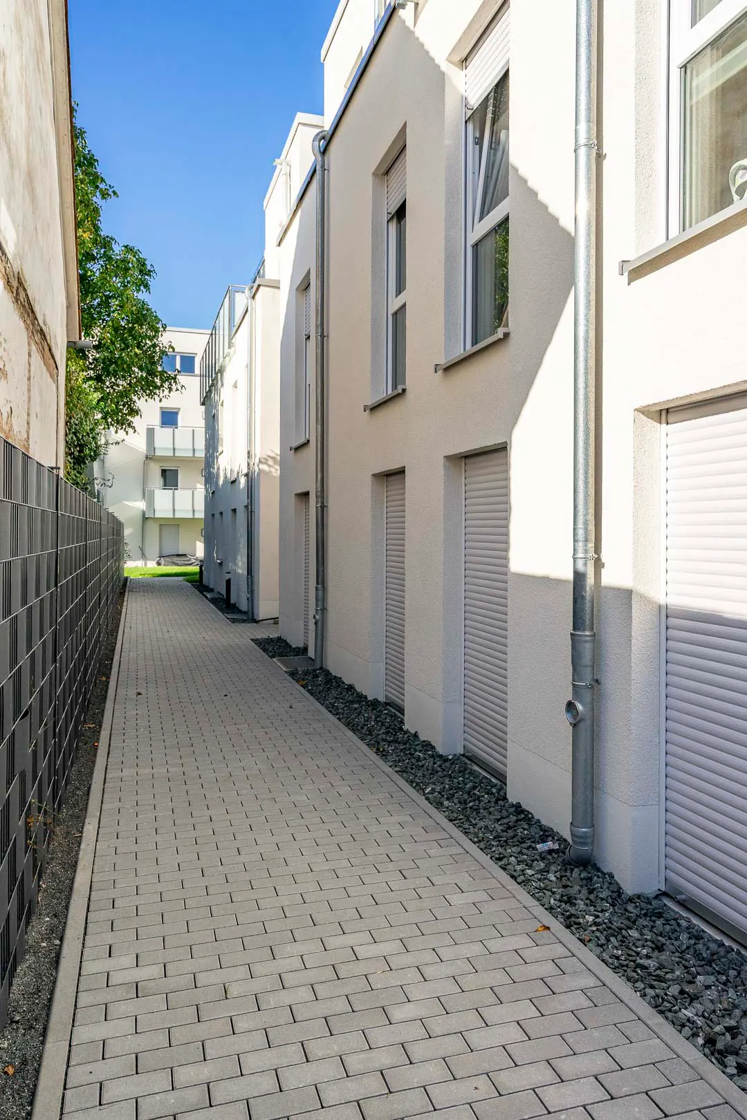Wohnprojekt Frankfurt-Nied - Außenansicht