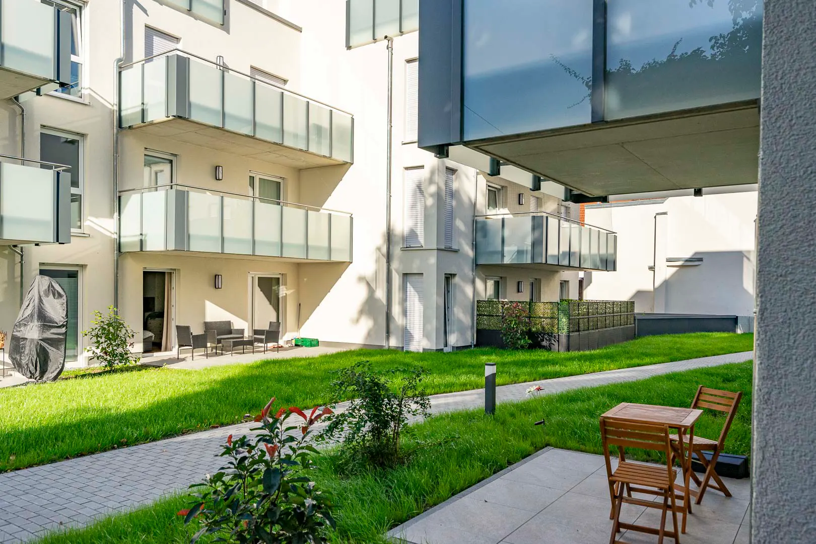 Wohnprojekt Frankfurt-Nied - Außenansicht