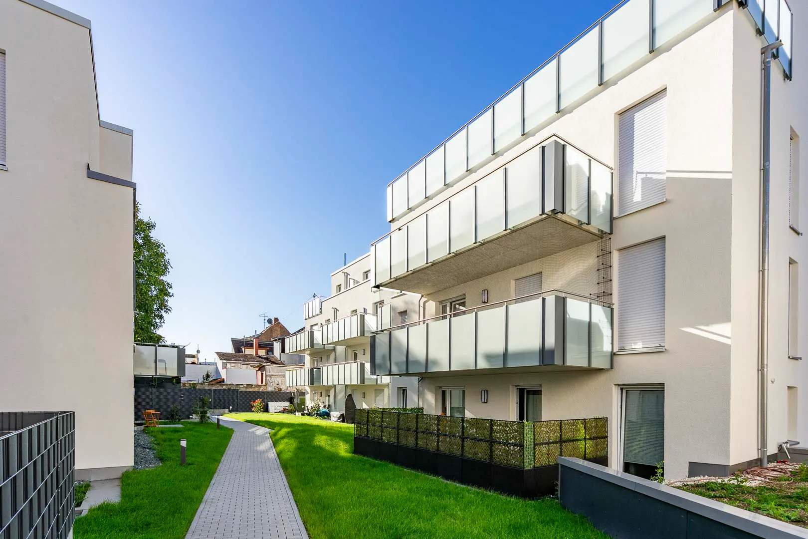Wohnprojekt Frankfurt-Nied - Außenansicht