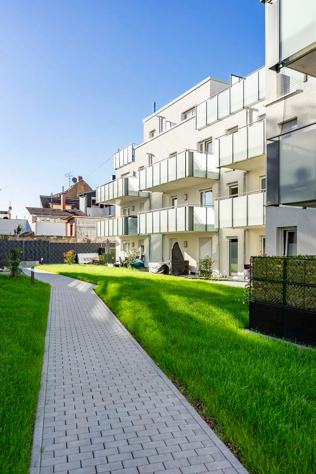 Wohnprojekt Frankfurt-Nied - Außenansicht