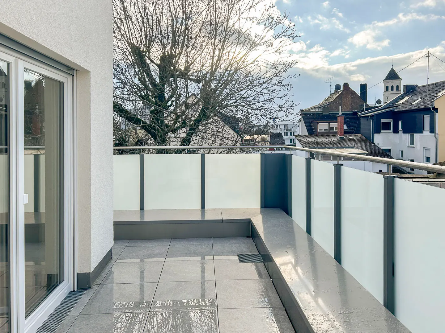 Wohnprojekt Frankfurt-Nied - Terrasse